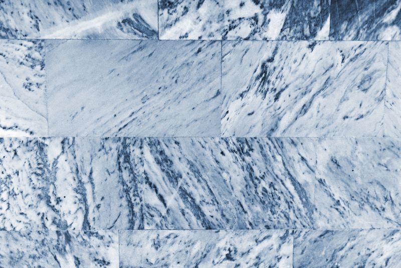 Blue Granite Tile Installation